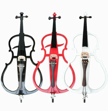 Professional Electric Cello by Zhuile, Electronic Violoncello for Beginners and Performers