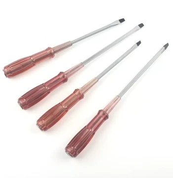 Hammer-Through Core Screwdriver Industrial Grade Flat Phillips Torx Extended Driver