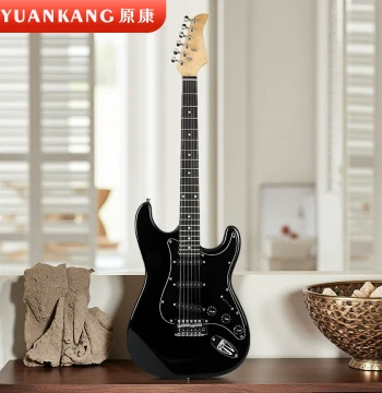 Yuankang Electric Guitar Starter Kit, SSS/SS Configuration, Professional ST Rock Package for Beginners, Includes Amplifier and Single Tremolo