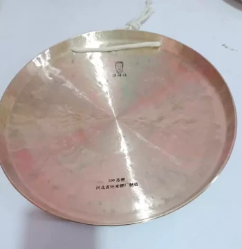 Gong Shenxian 200 Su Gong, 30cm Resonant Bronze Small Gong, Professional Instrument for Opera and Performance