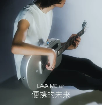[Wang Yuexin Same Style] LAVA ME air Smart Guitar 36-inch Travel Folk Carbon Fiber