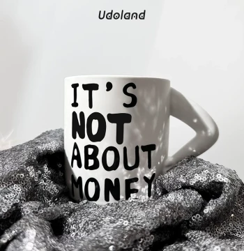 H's Gift List | 'Gift for Workers' Udoland Temperature-Changing Mug, Fun Office Cup