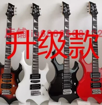 Electric Guitar Factory Direct Sales / New Electric Guitar / Lightning Veneer Irregular Flame / Electric Guitar Set