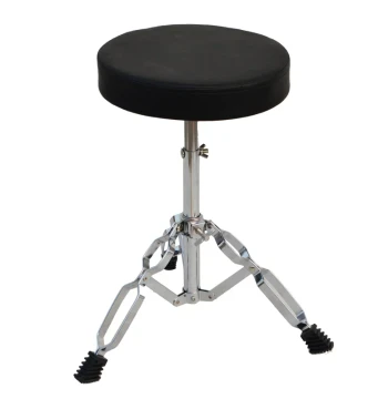 TMAX Saddle-Style Drum Throne, Jazz Drum Seat with Lifting Function, Thickened Dual Stand, Height Adjustable for Kids and Adults