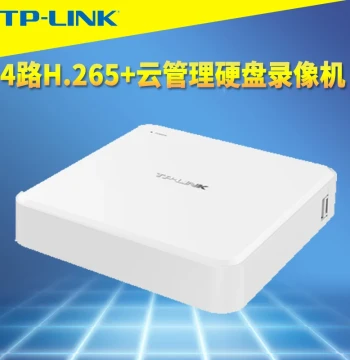 TP-LINK TL-NVR6104C-L Cloud-Managed 4-Channel Network Video Recorder, HD Storage, Remote Control, Smart Motion Detection