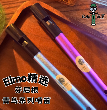 Finnegan Cyanbird Series Professional Metal Irish Tin Whistle by Elmo's Flute House