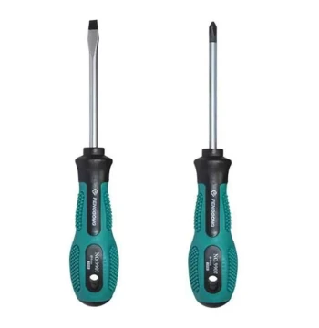 (1PCS) 3mm 4mm Slotted Phillips Screwdriver Durable Flat Cro