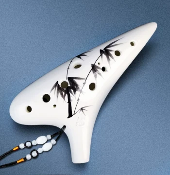 12-Hole AC Ocarina for Professional Performance - Alto C Tuning for Children, Students, and Adults; Ideal for Beginners