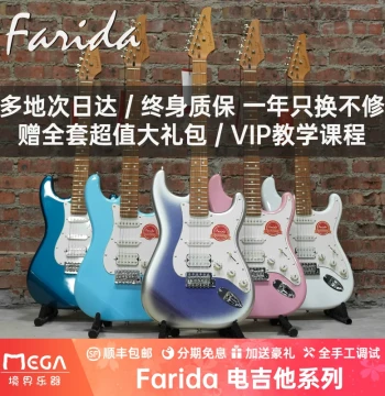 Farida F5020 ST Model F2020 Beginner Electric Guitar F5051/5052