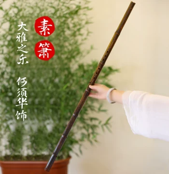 Tagu 8-Hole Purple Bamboo Xiao Flute Performance Grade Professional Accurate Pitch Traditional Instrument Stage Performance Exam Xiao Instrument