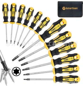 12-Piece Long Torx Screwdriver Set High Strength and Durable Repair Tools Sold Starting from One Piece
