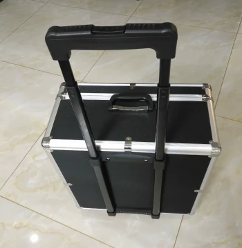 Universal Accordion Case, Multiple Sizes, Trolley Case for 8-120 Bass, Durable Aluminum Alloy and Plastic Steel Material