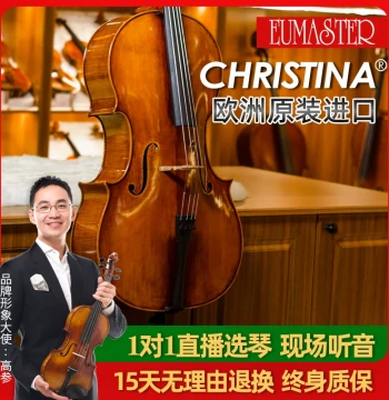 EUMASTER Italy Complete Instrument Original Import Handmade Master Grade Professional Performance Cello with Certificate