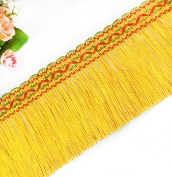 Ethnic Style 10cm 13cm 16cm Golden Dragon Beard Fringe Trim for Vehicle Decoration Stage Wedding Lace