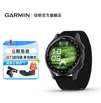 Garmin Approach S50 Golf GPS Watch with Rangefinder, Health Monitoring, Running and Fitness Tracking