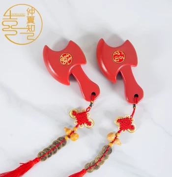 Creative Ceramic Axe for Weddings, Wedding Decoration, Housewarming and Bridal Room Setup, Bed-Pressing Axe Ornament for Good Fortune