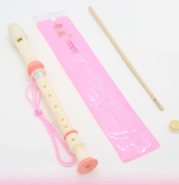 Qimei Recorder 6-Hole 8-Hole German Soprano Recorder for Children Beginners Students Classroom Use