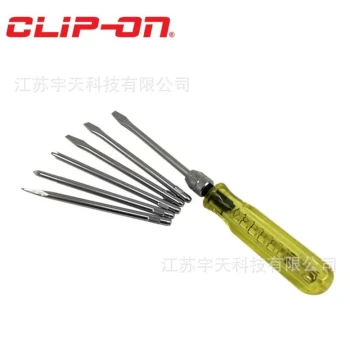 High and Low Voltage B-Type Testing Screwdriver Set IMPA612417, High Voltage 2500V-19000V Clip-On