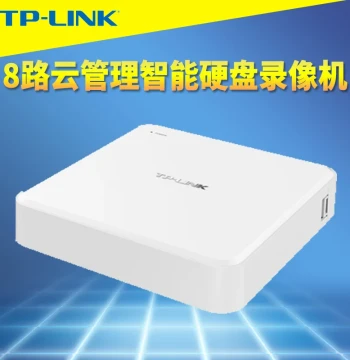 TP-LINK TL-NVR6108C-L 8-Channel Cloud-Managed Network Video Recorder with Smart Motion Detection, HD Security Monitoring, Supports up to 10TB HDD and 8MP Cameras, Remote Management via Mobile App