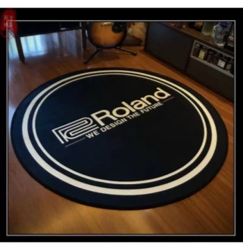 Drum Set Soundproofing Mat, Noise-Reducing Silent Pad, Anti-Slip Thickened Carpet for Jazz Drums and Pianos, Customizable for Home and Commercial Use