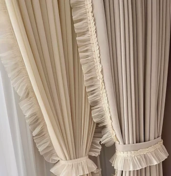 Lace Trim Decorative Accessories for Curtains, Ruffled Skirts, Clothing, and Home Décor Accents