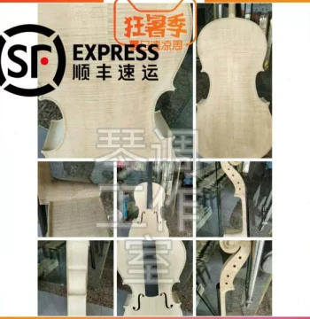 Custom 4/4 Premium Cello Blank - Semi-Finished Solid Wood Handcrafted with Imported European Materials (Featured by Ouyang Nana)
