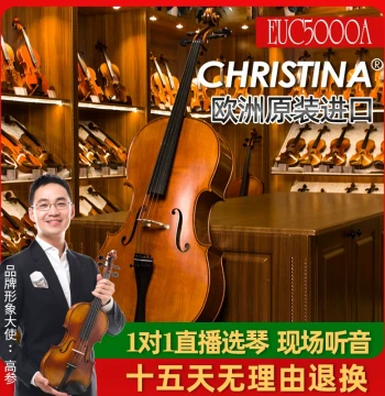 CHRISTINA EUC5000A Professional Concert Cello, Imported from Europe