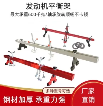 Engine Balance Stand for Auto Repair – Rotating Engine Mount and Hoist Bracket