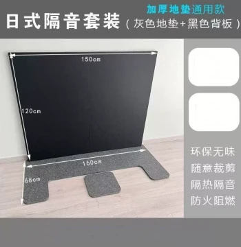 Piano Sound-Absorbing Cotton Insulation Back Panel, Home Noise Reduction, Eco-Friendly & Odorless, Suitable for Kids' Rooms, Piano Heat Insulation & Noise Dampening Foot Pads