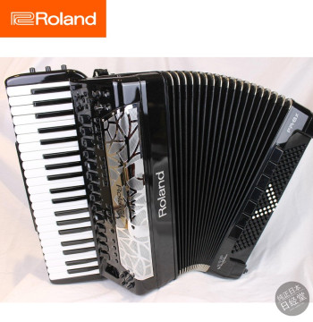Roland FR-8X FR-8XB Keyboard and Button Accordion Electronic Accordion - Black