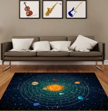 Thickened Anti-Slip Soundproof Drum Carpet Mat for Electronic Drums, Shock-Absorbing Home Piano Pad