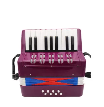 Children's Musical Instrument Mini Accordion Early Education Parent-Child Beginner Bass Keys 8 Small Hands 17 Accordion Children's Toy