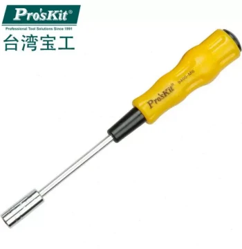Taiwan Pros'kit 19400-M6 Yellow-Black Soft Grip Socket Screwdriver (6.0*70mm)