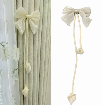 New Xiaohongshu Curtain Pin Decoration Embellishment Accessories Supplies Pin Bow Small Ornament Accessories Supplies
