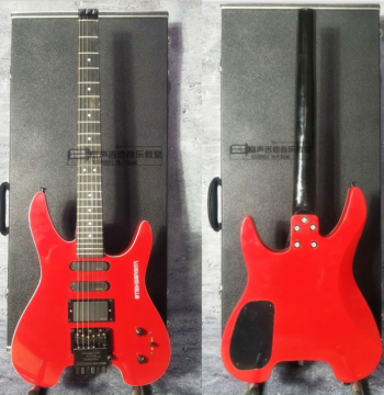 Beyond Huang Guan Zhong Same Style Steinberger Headless Electric Guitar, Active Pickups