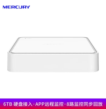 MERCURY MNVR408 8-Channel Single-Bay Surveillance Host – H.265+ Network Smart HD NVR with 5MP Input Capability