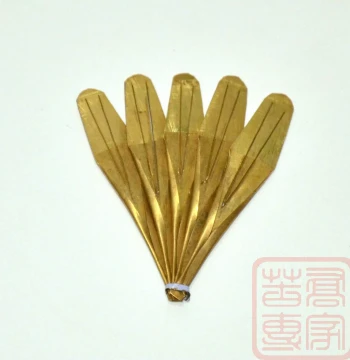 Sichuan Liangshan Yi Ethnic Mouth Harp Instrument, Same Style as TV Show 'Hear Liangshan', 3-Leaf, 4-Leaf, 5-Leaf Copper Mouth Harps