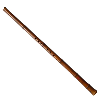 Yuping Flute - Smoked Bamboo Xiao Flute for Professional Performance, Available in 8-Hole and 6-Hole Versions, Made from Whole Shuhou Huai Bamboo Section