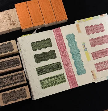 Whimsical Beech Wood Stamps for Journaling: Versatile Materials, Instagram-Worthy Designs, Cute Patterns, Artistic, Minimalist, and Fun