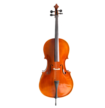 Handcrafted 4/4 Adult Cello - Solid Wood Professional Performance Grade with Imported Timber and Oil Finish