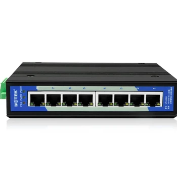 Yutai UT-6408W - 100Mbps Unmanaged 8-Port Industrial Ethernet Switch