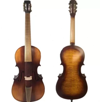 Professional 6-String 23'' 1/4 Guitar-Style Cello Manufacturing by Changxiang Instruments