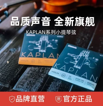 D'Addario Official Kaplan Amo/Vivo Professional Violin Strings 4/4 KA310 KV310