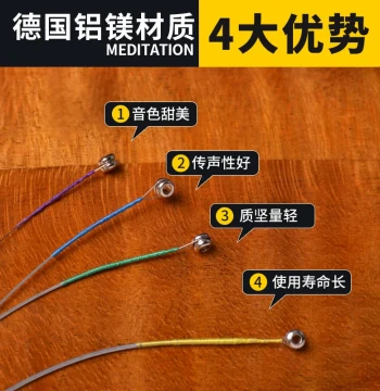 German Violin Strings VM, Violin String Set for Adults 4/4 and Children 1/4, Includes E String, Specialized for Grading Exams
