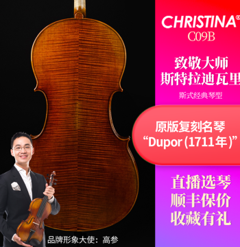 Christina C09B Professional Concert-Level Solid Wood Handcrafted Adult Premium Cello