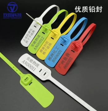 Jiutian Disposable Plastic Seals Anti-Tamper Tags Locks for Trucks Lead Seals Anti-Swap Clips Sea Fishing Zip Ties