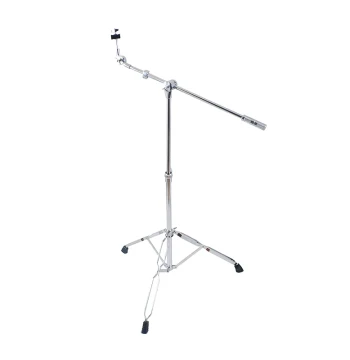 Jinbao Angled Cymbal Stand B-3M with Counterweight, 3-Section Crash Cymbal Stand, 3.3KG