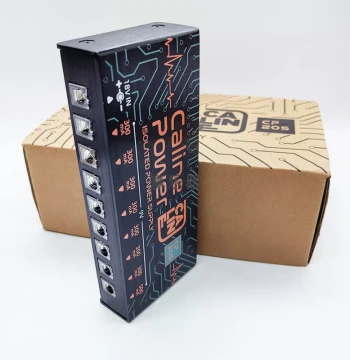 Caline CP-205 Guitar Pedal Power Supply 8-Output with Overload Protection and Noise Reduction