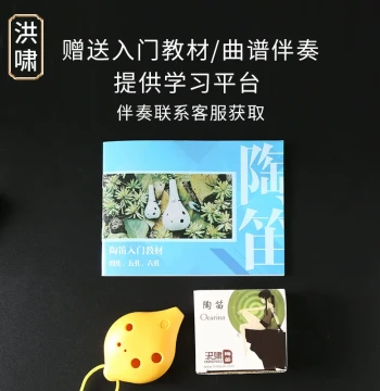 Hongxiao 6-Hole Soprano C Ocarina Plastic Resin SC Tuning for Kids and Beginners Best Seller