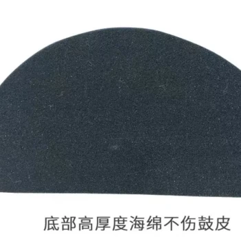 Drum Set Bass Drum Muting Pad, Universal Floor Drum Silencer, Large Drum Foot Drum Damping Sticker, Soundproofing Noise Reduction
